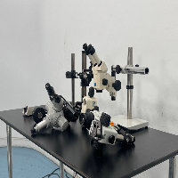 Lot Of Microscope Parts And Accessories image 1